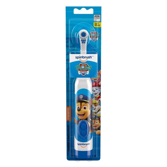 PAW Patrol Spinbrush Kids Battery-Powered Toothbrush, Character Varies - Picture 3 of 3